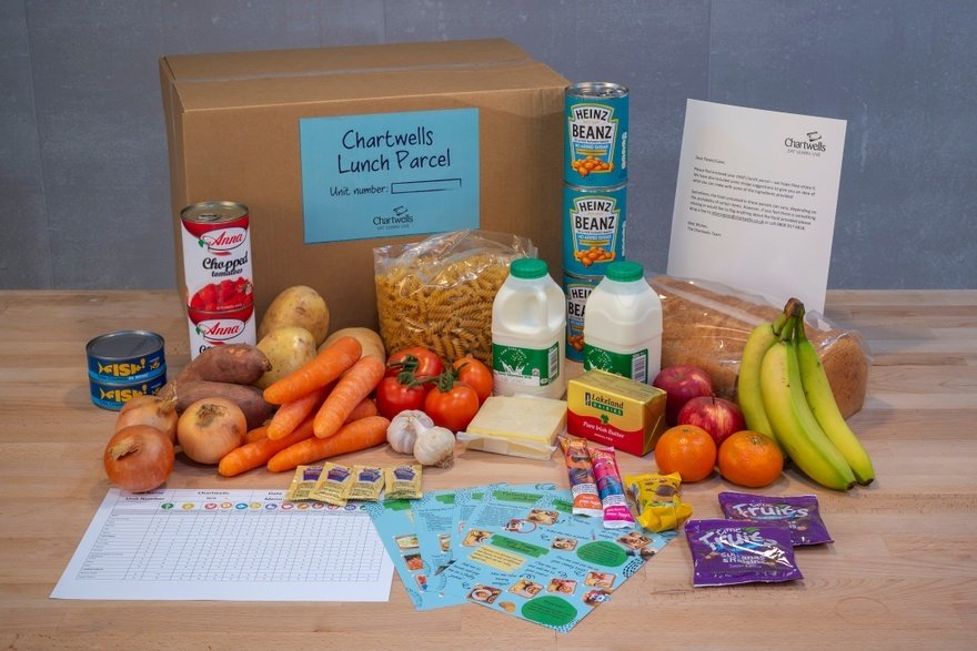 Chartwells' five-day lunch parcel