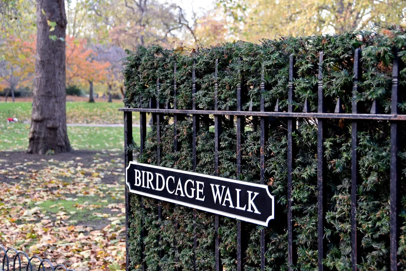 Birdcage Walk, Saint James Park, United Kingdom