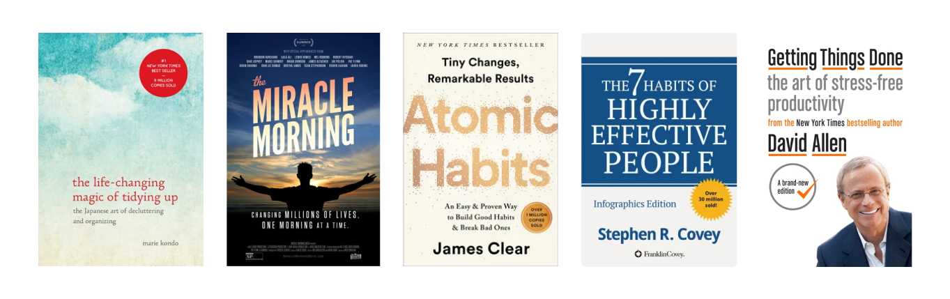 Here are the 5 Self-Help books that changed the way I think.