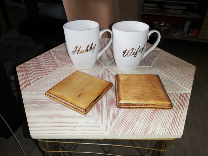 Solid Wooden Coasters