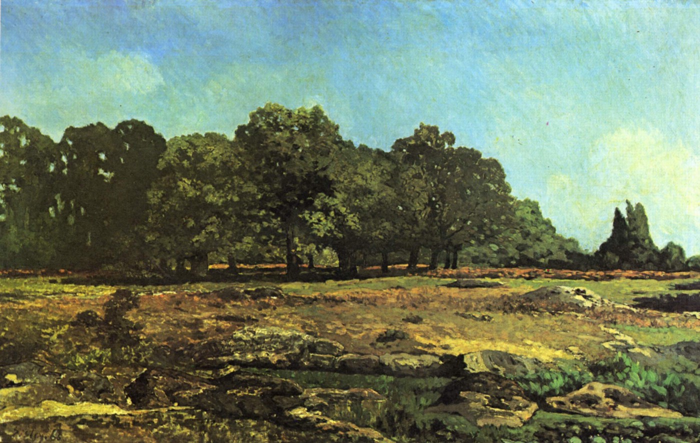 Avenue of Chestnut Trees near La Celle-Saint-Cloud. Alfred Sisley, 1865.