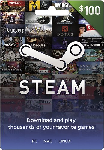 <p>Take a break on us. Win one of three $100 Steam Gift Cards!</p>
