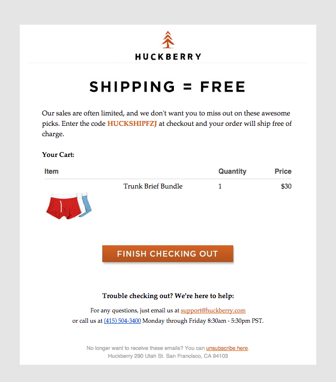 8. Huckberry_s Cart Abandonment Emails to Customers..png