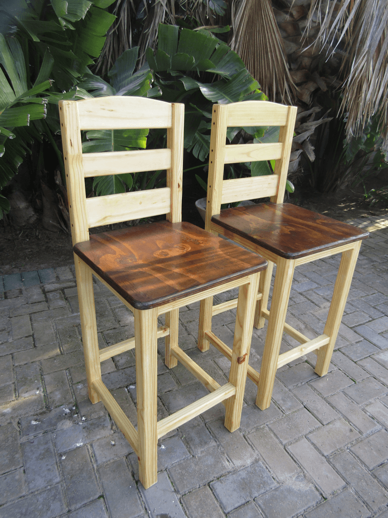 Pine Counter Chairs