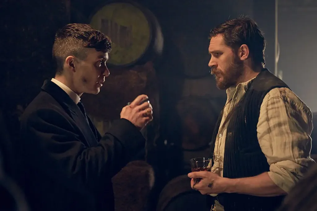 Tommy Shelby (Cillian Murphy) and Alfie Solomons
