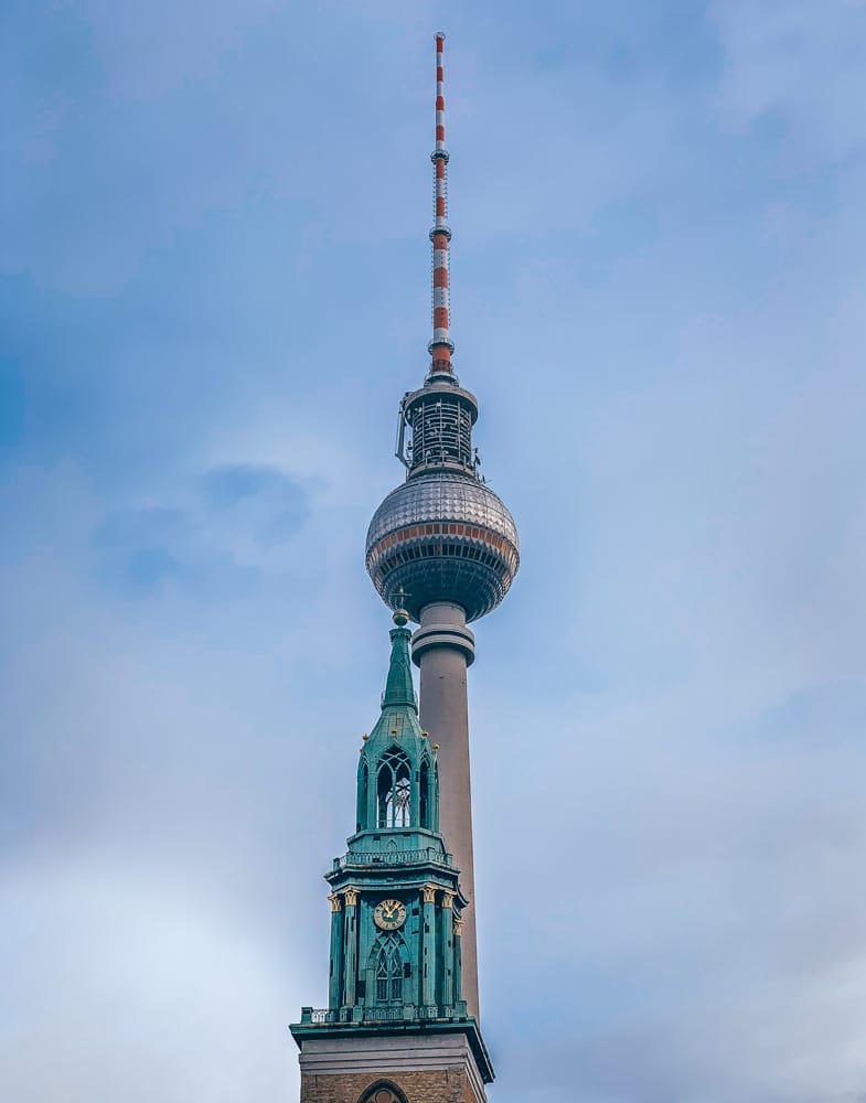 The Fernsehturm Tower of Berlin
