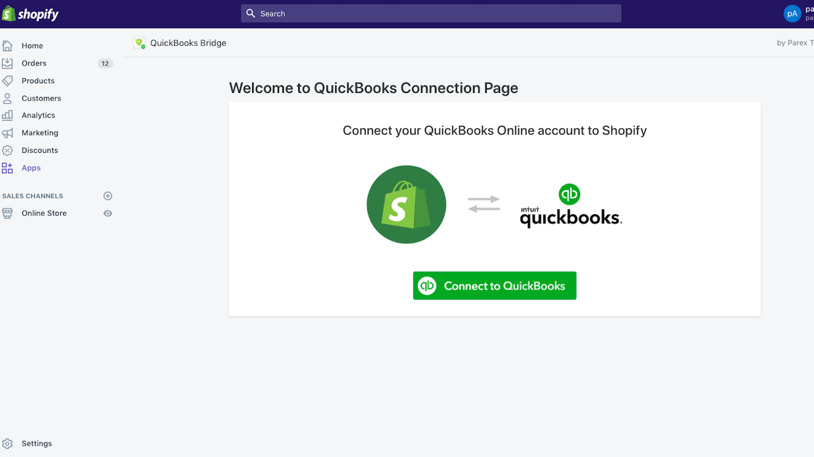 3. Sync your Shopify data with QuickBooks Bridge.png