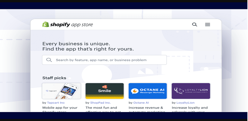 2. Shopify App Store.png