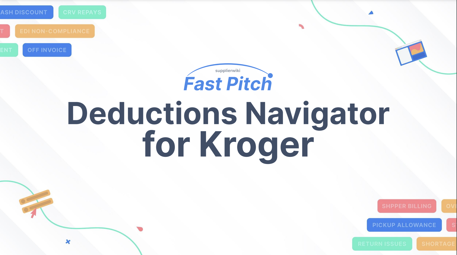Kroger Deductions Navigator Fast Pitch