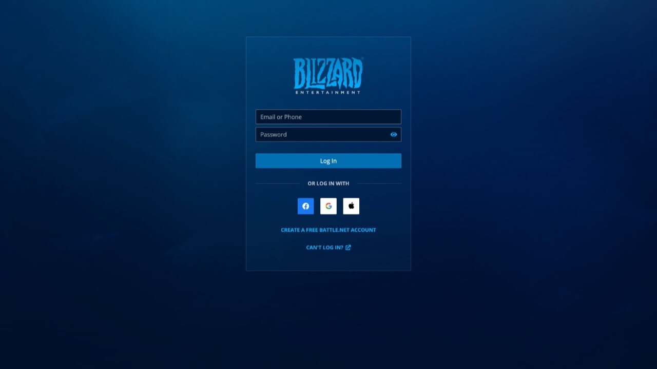 The new WCAG 2.1 compliant login screen