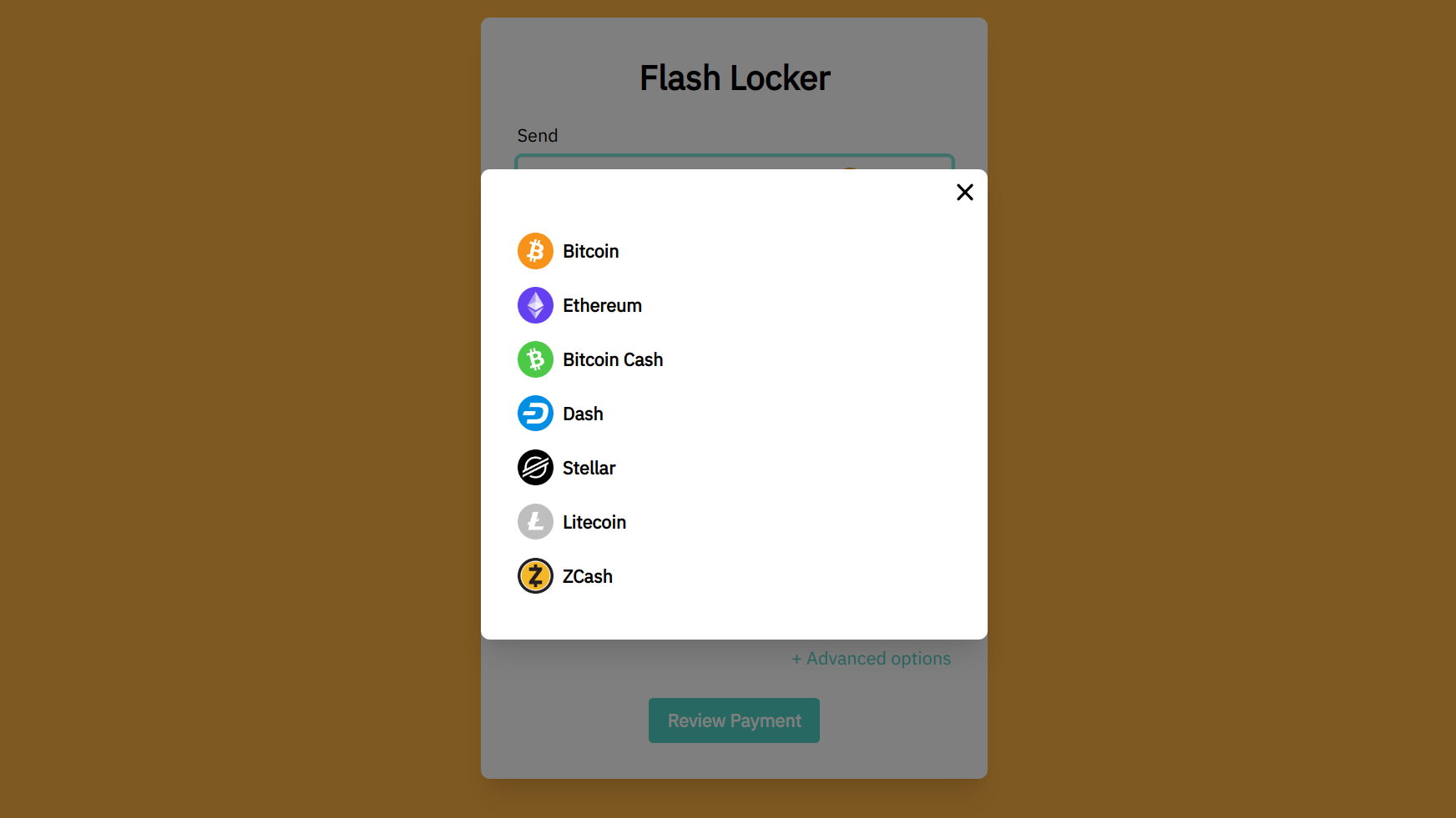 Flash Locker available assets