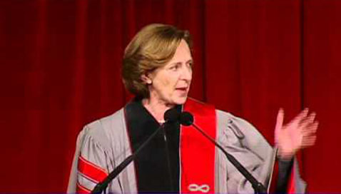 Susan Hockfield Susan Hockfield becomes MIT's 16th president on May 6, 2005.