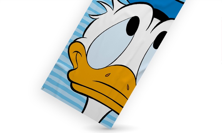 Strandlaken Donald Duck