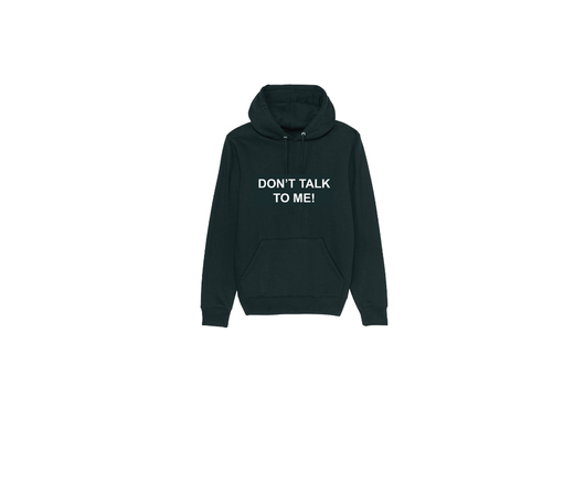 Product afbeelding: The Masked Singer Kids - Zwarte "Don't talk to me" Unisex Hoodie