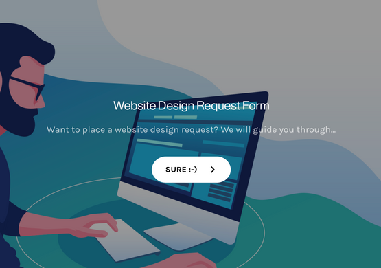 Website Design Request Form for Design Studio