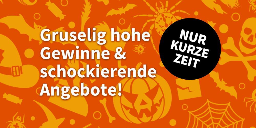 Halloween-Aktion bei Lottohelden.de- Gruselig hohe Gewinne – erschreckend gute Rabatte!
