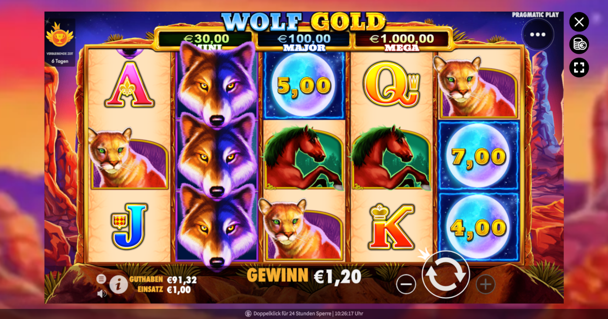 Wolf Gold – Zum Spiel