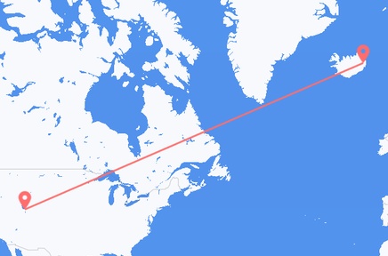 Flights from the city of Salt Lake City to the city of Egilsstaðir