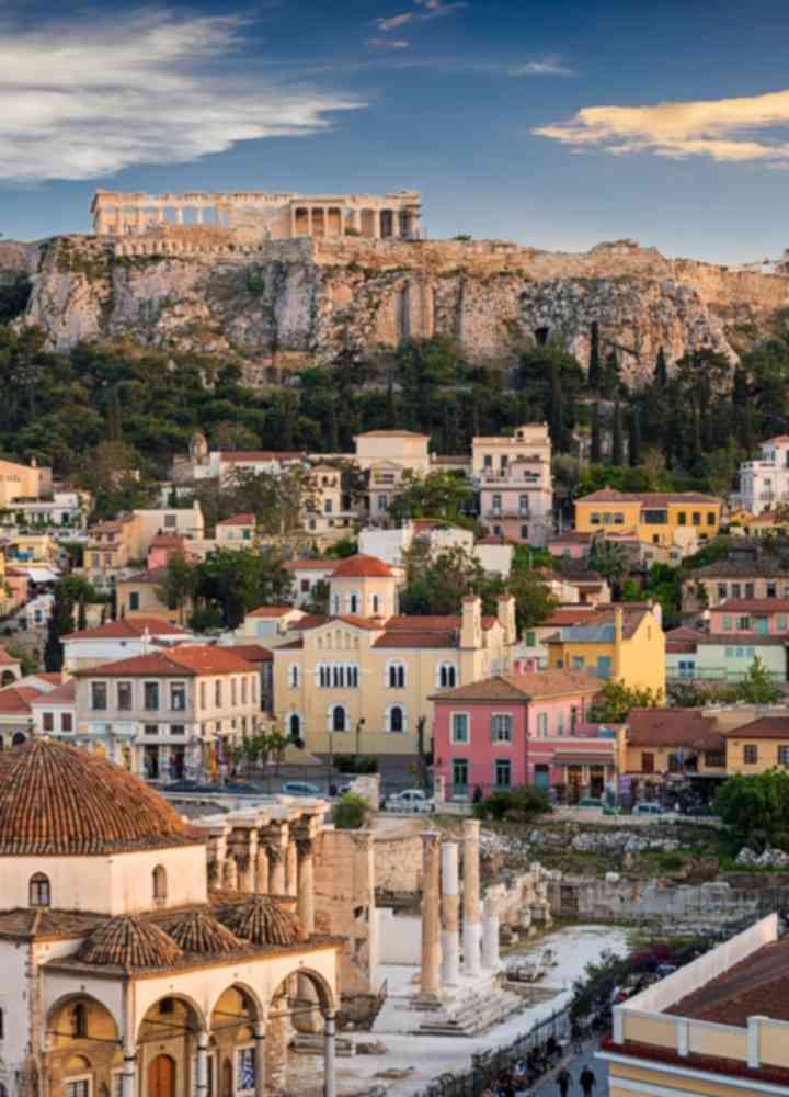 Flights to the city of Athens
