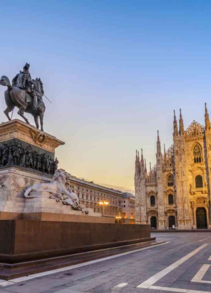 Flights to the city of Milan