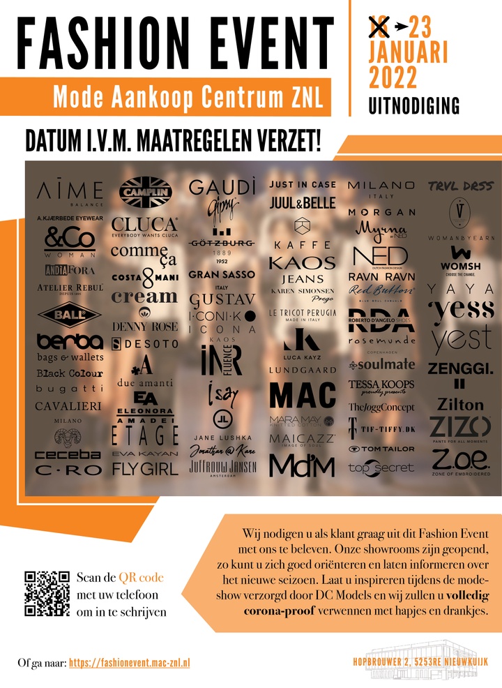 Mode Aankoop Centrum Zuid Nederland (MAC ZNL) Fashion Event
