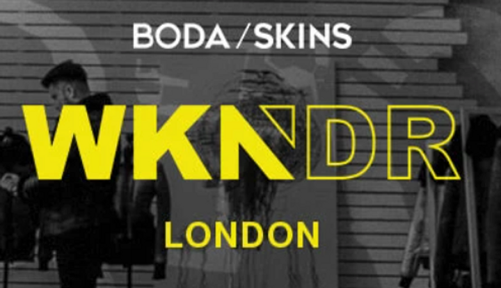 BODA/ SKINS WKNDR pop-up London