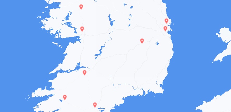 14-Day Ireland Road Trip to Dublin, Galway, Conamara, West Clare, Cork, Fingal, County Galway, Claremorris-Swinford and Killarney