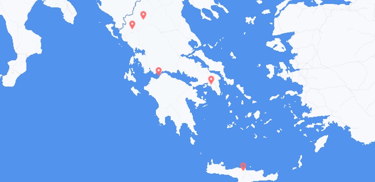 7-Day Greece Road Trip to Athens and District of Chersonissos
