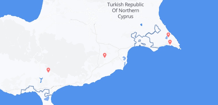 7-Day Cyprus Road Trip to Larnaca, Paphos, Limassol, Ayia Napa, Kouklia and Paralimni
