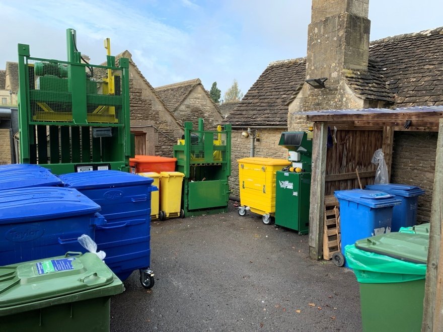 Recycling and Refuse Area