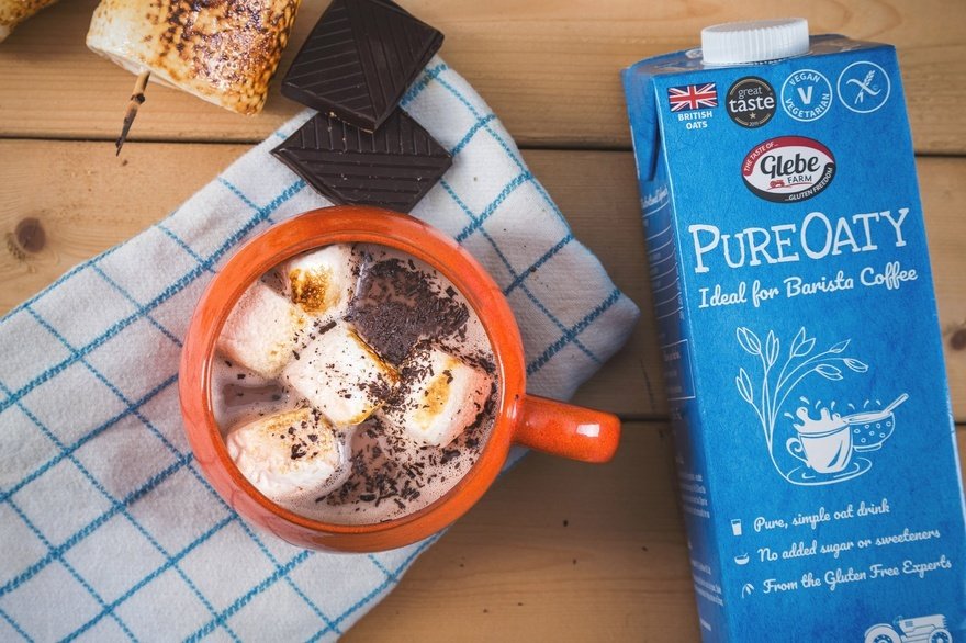 PureOaty hot chocolate