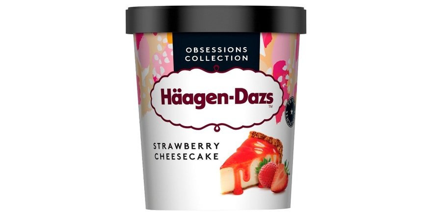 Häagen-Dazs strawberry cheesecake ice-cream