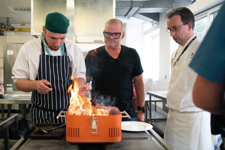 Heston Blumenthal cookery course 