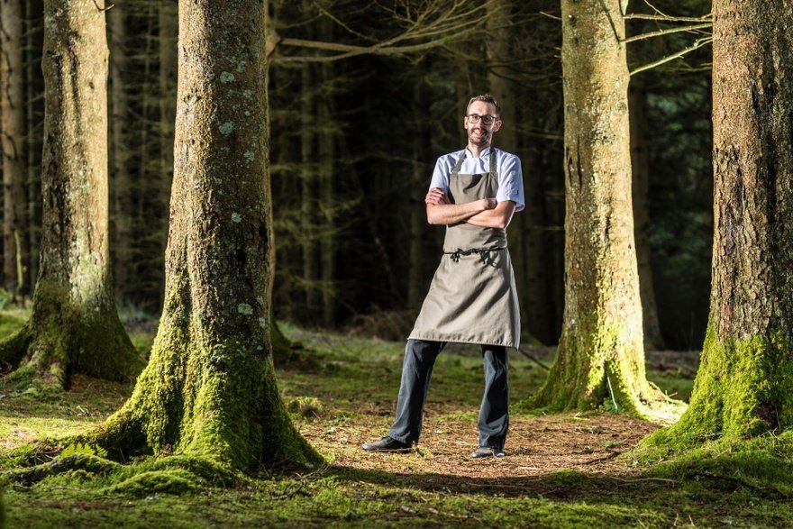 Ben Wilkinson chef director cottage in the woods
