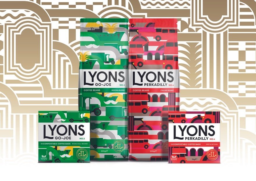 Lyons coffee bags
