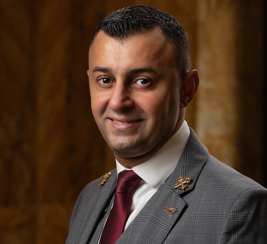 Karim Bernichi, head concierge, Hotel Café Royal