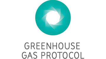 Greenhouse gas protocol's logo