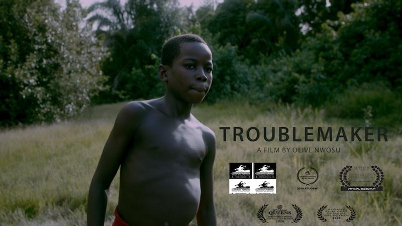 Poster for the short film ‘Troublemaker’
