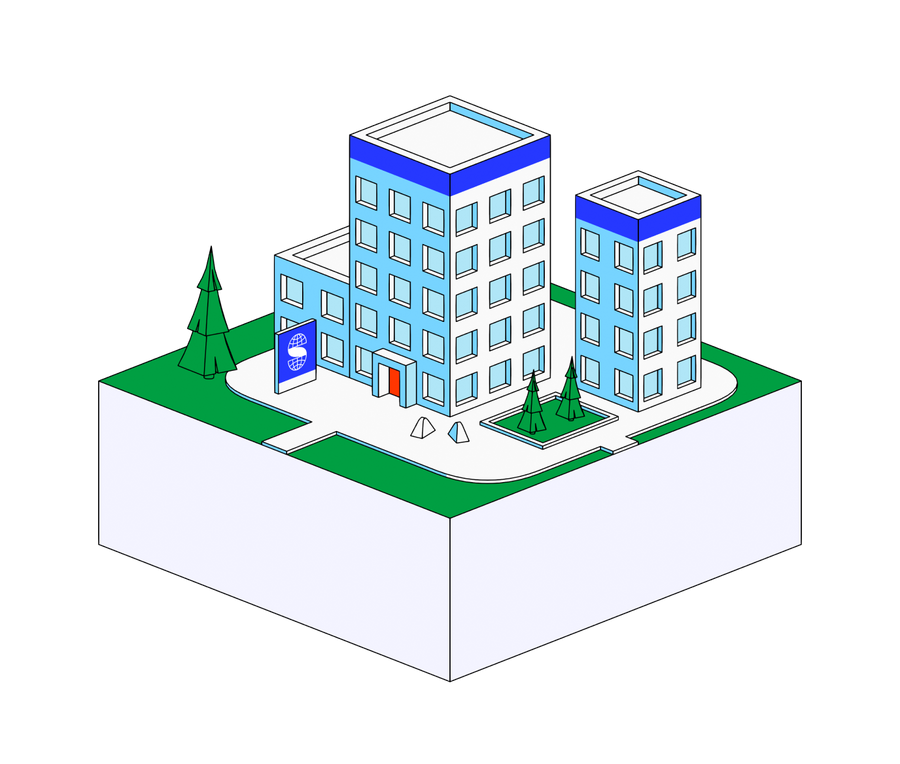 Illustration of a building