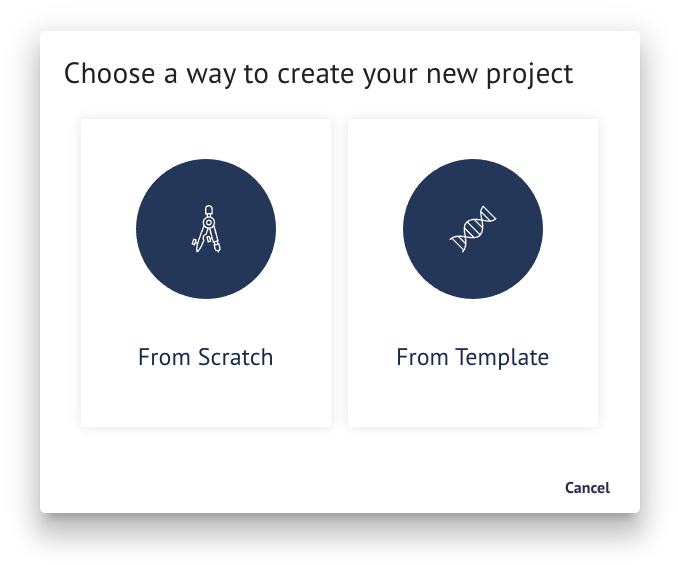 "Project templates image"